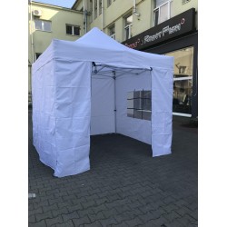 Sátor A4-3X3-Szett-Fehér Színű Tetővel Körbe Oldalfalakkal.